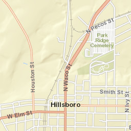 58 West Elm Street, Hillsboro, TX 76645 Street Map