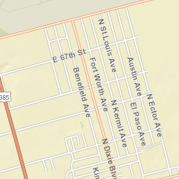 5600-5698 Fort Worth Avenue, Odessa, TX Street Map