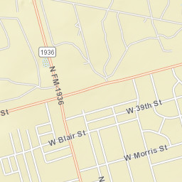 4905 W 42nd St, Odessa, TX 79764 Street Map