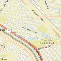 7399 Alpha Ave, El Paso, TX 79915, Street Map