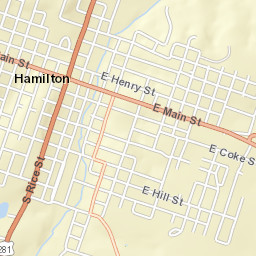 American Legion Memorial Highway, Hamilton Street Map