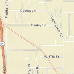 4839 Lake Drive, San Angelo, TX 76903 Street Map