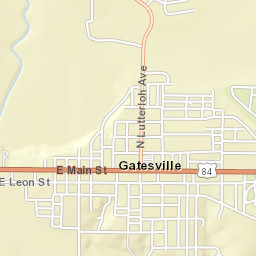 600-698 East Main Street, Gatesville, TX Street Map
