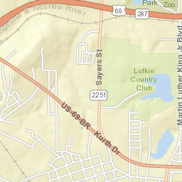 1700-1900 Farm-To-Market 2251, Lufkin, TX 75904, USA Street Map