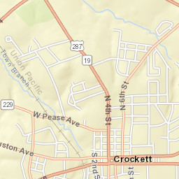 101-147 S 4th St, Crockett, TX 75835, USA Street Map