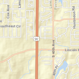 200 Foxgate Ave Hattiesburg MS Street Map