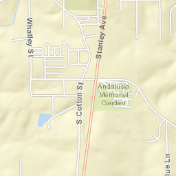 800-810 Myrtle Street, Andalusia, AL Street Map