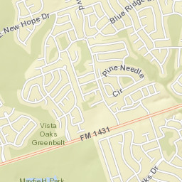 3003 Sendero Springs Drive Round Rock Street Map