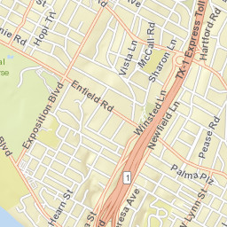 1710 Exposition Boulevard, Austin, TX Street Map