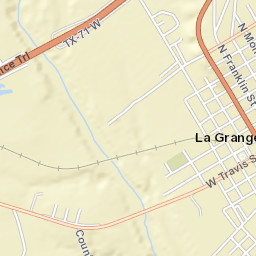 635-995 Highway 71 Business, La Grange, TX Street Map