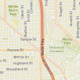 4610 North Main Street Houston TX Street Map