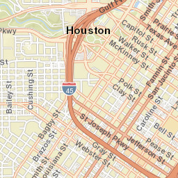 357-399 Lamar Street Houston TX Street Map