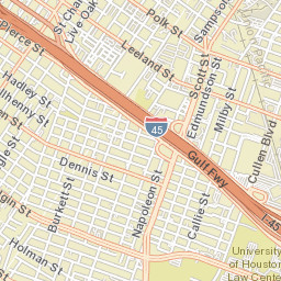 3306 Beulah Street Houston TX 77004 Street Map