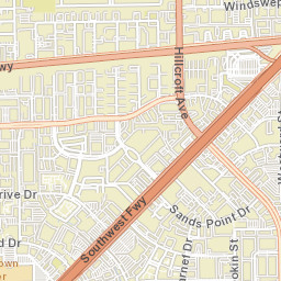 6200 Savoy Drive Houston TX 77036 Street Map