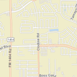 16151 Barbarossa Drive Houston TX Street Map