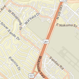371 West Nakoma Drive, San Antonio, TX Street Map