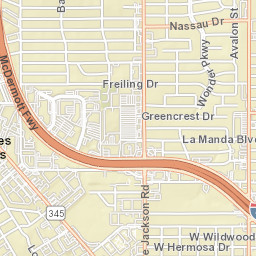 263 Greenlawn Drive, San Antonio, TX Street Map