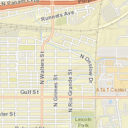 1000-1030 N Walters, San Antonio, TX 78202, USA Street Map