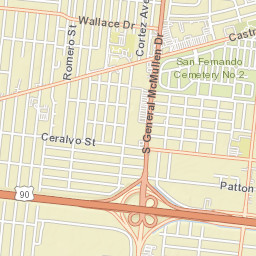 1323 Brady Boulevard, San Antonio, TX Street Map