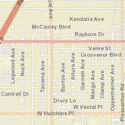 1199 Mango Avenue, San Antonio, TX Street Map