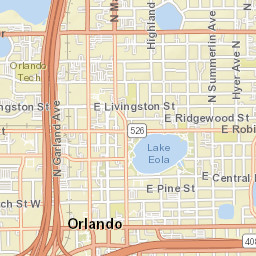 Orlando, FL 32801, USA Street Map