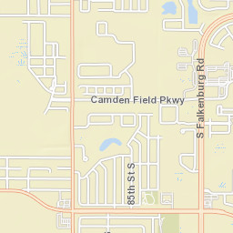 9001-9223 Camden Field Parkway, Riverview Street Map