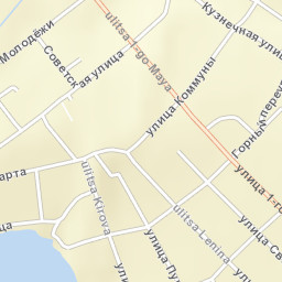 Staroutkinsk Street Map