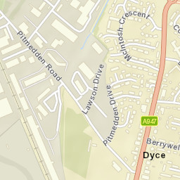 Pitmedden Rd, Dyce, Aberdeen City AB21, UK Street Map