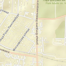 Vichuga Street Map