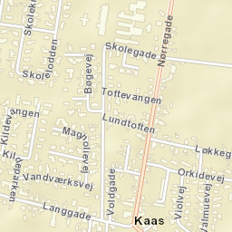 Kås Street Map