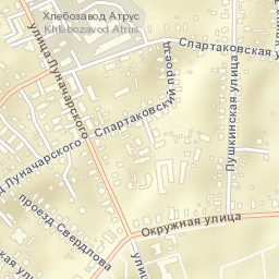 Rostov Street Map