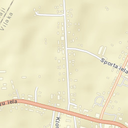 Viļaka Street Map