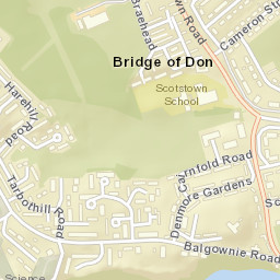 77 Balgownie Rd, Bridge of Don, Aberdeen City AB22, UK Street Map