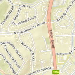 King Roberts Way, Bridge of Don, Aberdeen City AB23, UK Street Map