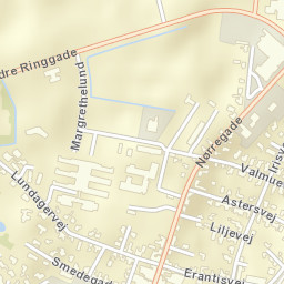Dronninglund Street Map