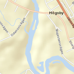 Högsby Street Map