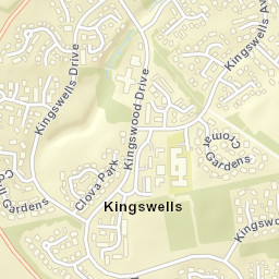 Kingswells Street Map