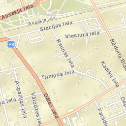 Sigulda Street Map
