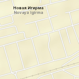 Novaya Igirma Street Map