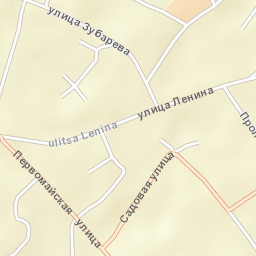 Znamenskoye Street Map