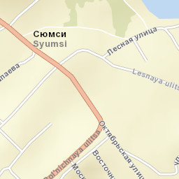 Syumsi Street Map