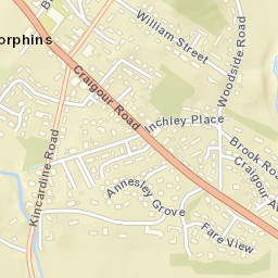 Torphins Street Map