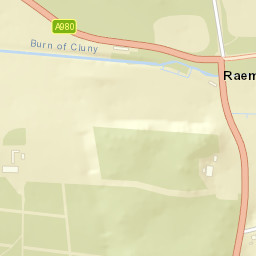 A980, Banchory, Aberdeenshire AB31, UK Street Map