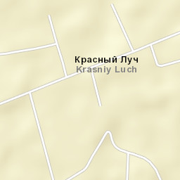 Krasnyy Luch Street Map