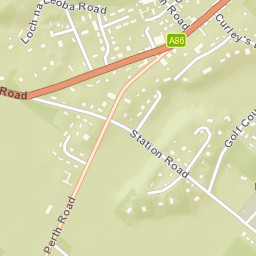 Laggan Rd, Cairngorms National Park, Newtonmore, Highland PH2 Street Map