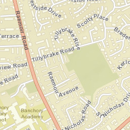 25 Raemoir Road, Banchory, Aberdeenshire Street Map