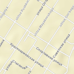 Sukhobezvodnoye Street Map