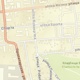 Votkinsk Street Map