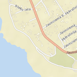 Jaunciems Street Map