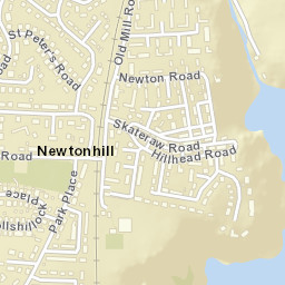 Newtonhill Street Map